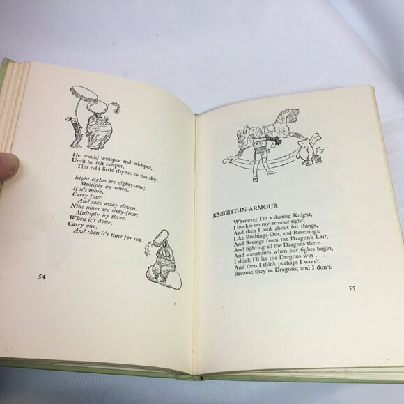 Now We Are Six A. A. Milne Ernest H. Shepard 1952 Hardcover Winnie The Pooh - Picture 15 of 16